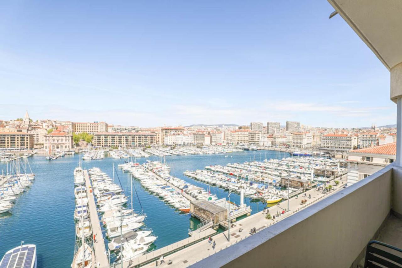 Vieux-Port - Vue Exceptionnelle - 3 Ch Et Clim Apartment มาร์กเซย ภายนอก รูปภาพ