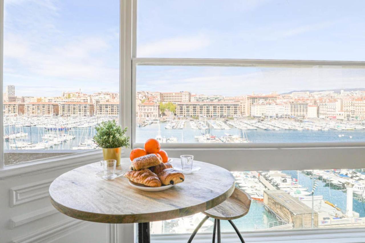 Vieux-Port - Vue Exceptionnelle - 3 Ch Et Clim Apartment มาร์กเซย ภายนอก รูปภาพ